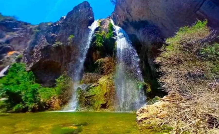 Richtra waterfall and gorge